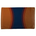 thumbnail image 1 of Baseball League Navy Blue and Orange All Over Sport Towel, 1 of 1