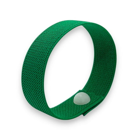 Acubalance Calming Bracelet–Acupressure for Stress, Sleep, Mood (medium/average7in, green)