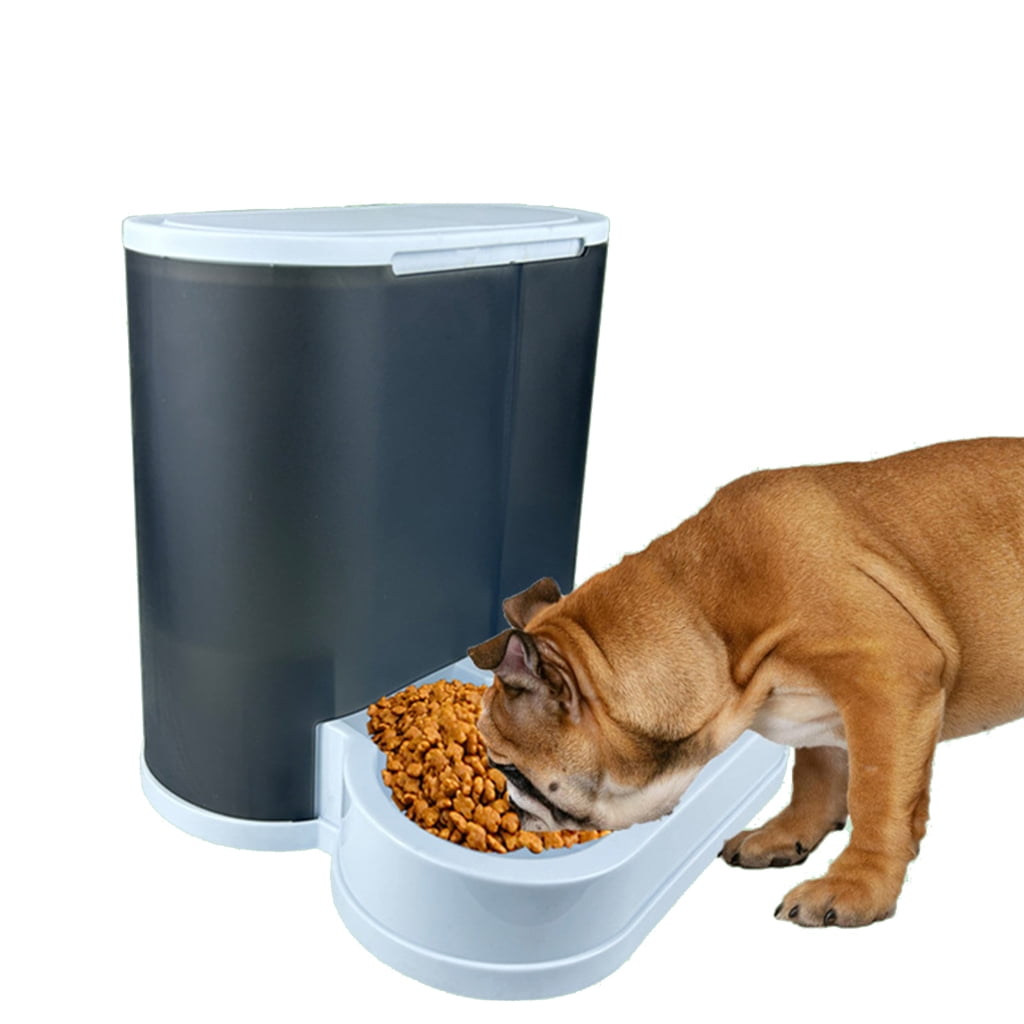 BQBQERT Dog Double Food Bowl Water Dispenser Food Feeders Bowls Pet Automatic Waterer Bowl Feeding Supply Large Capacity