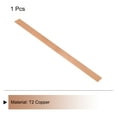 thumbnail image 3 of 1Pcs 15.8" x 1.2" Copper Flat Bar,3/64 Thickness for Grounding Systems Architectural Projects, 3 of 5