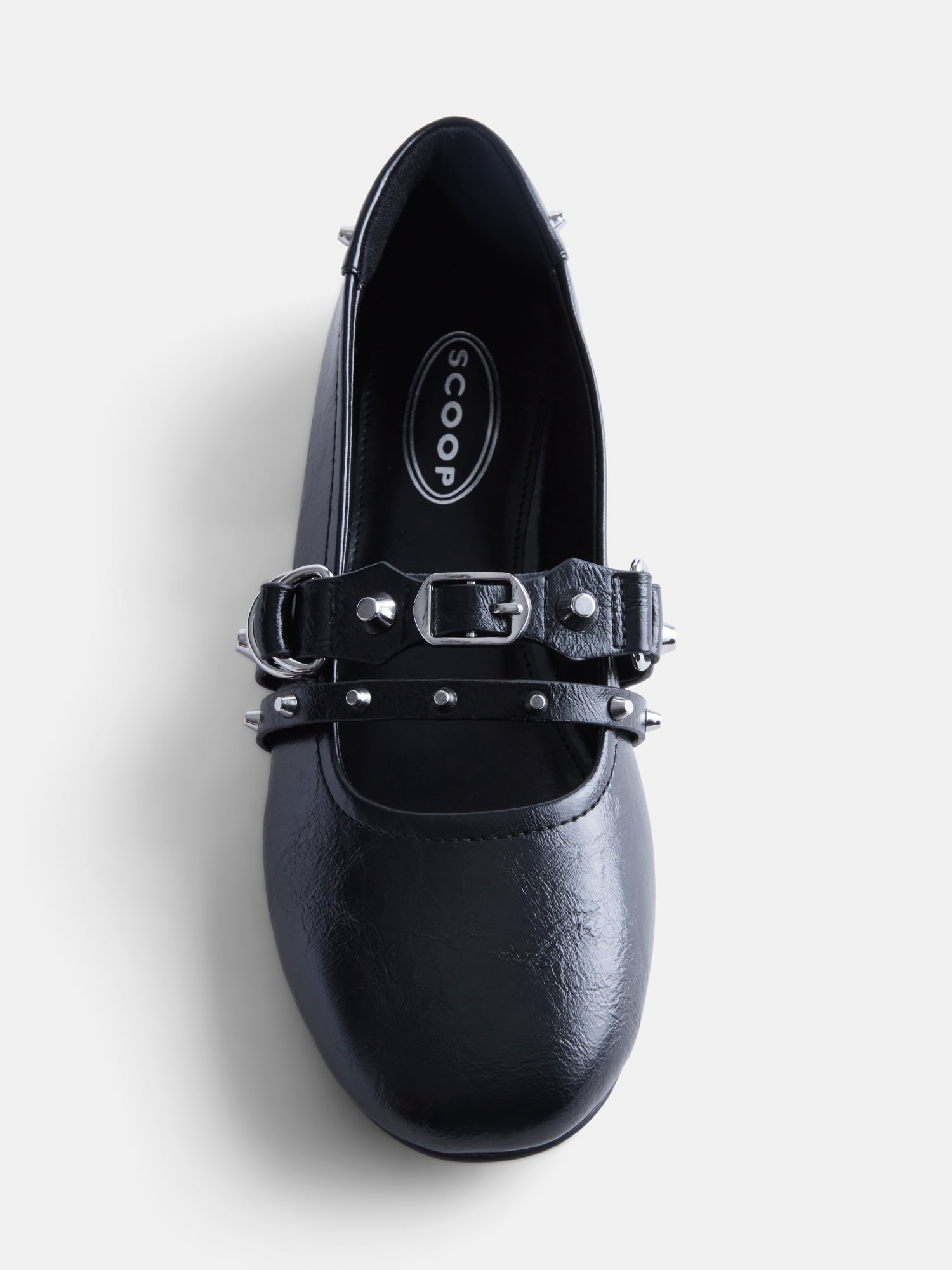 Scoop Women's Studded Ballet Flats