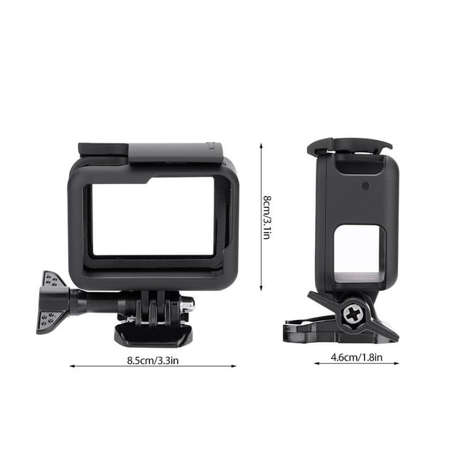 Fyydes Protective Frame for Gopro,Border Housing Case Protective Frame Mount for Gopro Hero 5/6 Action Cameras ,Frame Mount for Gopro