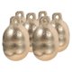 thumbnail image 1 of 6pcs Copper Pet Collar Bells for Dogs & Cats – Handmade Hanging Charms with Crisp Sound, Stylish Decor for Pets & Home Parties, 1 of 4
