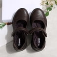 thumbnail image 6 of Rexoro Girls Mary Janes Hook and Loop Synthetic Flat Shoes School Outdoor, 6 of 6