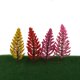 thumbnail image 4 of Modelo 40pcs árboles De Colores Y Ferrocarriles Diseño De Escenario 1: 150 N Escala Baoblaze Modelo de árboles, 4 of 7