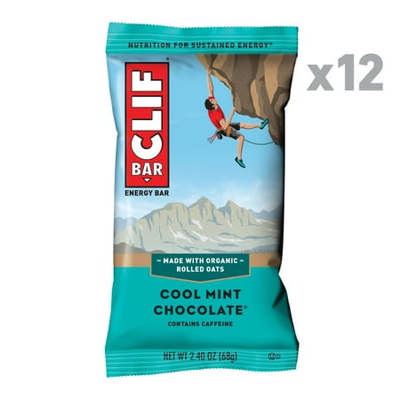 - Energy Bar The fresh flavor of cool mint and rich chocolate topped with a creamy drizzle. By Clif Bar