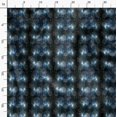 thumbnail image 3 of Soimoi Blue Velvet Fabric Scared Geometric Galaxy Fabric Prints By Yard 60 Inch Wide, 3 of 6