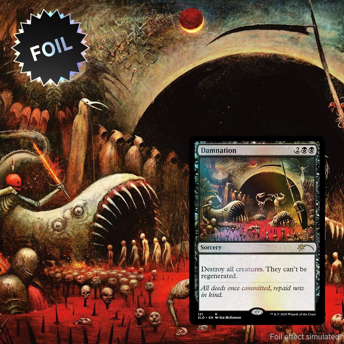 Magic: The Gathering TCG - Secret Lair Artist Series - Seb McKinnon - Foil Edition [Card Game, 2 Players]