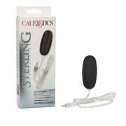 CALIFORNIA EXOTIC NOVELTIES CalExotics Sterling Collection Velvet-Cote Solo Bullet Plug-In Black