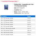 thumbnail image 2 of Flywheel Bolt - Compatible with 1964 - 1973 Chevy Chevelle 1965 1966 1967 1968 1969 1970 1971 1972, 2 of 2