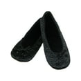 thumbnail image 2 of Isotoner  Terry Lined Rose Quilted Ballerina Slippers (Women), 2 of 3