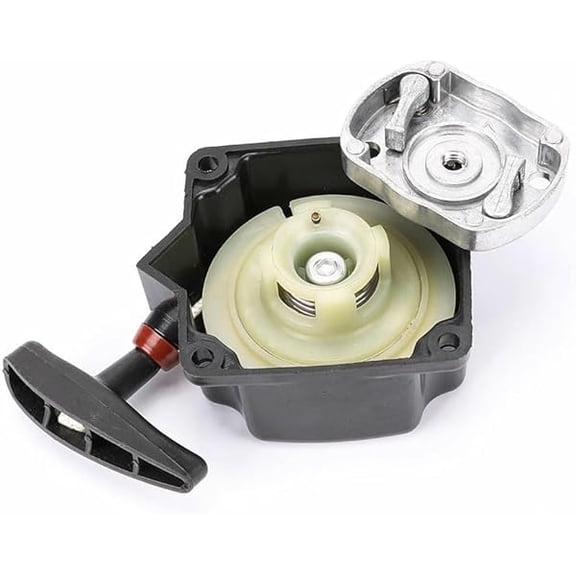 66mm Recoil Pull Starter Replacement For 49cc 52cc Engines - Pull Start Starter Assembly For Brushcutter Trimmer Parts