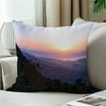 thumbnail image 3 of LALILO Throw Pillow Covers Sea Lake Mountain Ancient Beautiful Cushion Cover 18" x 18", 2 Pack, 3 of 6