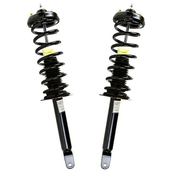 AutoShack Rear Complete Strut & Coil Spring | Replacement for 2008-2012 Honda Accord | 2-PC