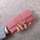 thumbnail image 1 of Cartera larga para mujer, cartera triple, cartera multifuncional de piel sintética, cartera sencilla y moderna, 1 of 5