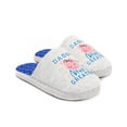 thumbnail image 2 of Peppa Pig Pantoufles Mule Grises pour Hommes, 2 of 7