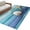Blue, variant on Ocean Starfish Area Rugs 4'x6', Washable Small Throw Rugs for Office Bathroom, Nautical Coastal Conch Wooden Board Ombre Blue Indoor Outdoor Rug Non-Slip Low Pile Carpet Runner Reversible Floor Mats