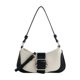 thumbnail image 1 of Bolso de mano cuadrado femenino Qarigey tipo bandolera negro, 1 of 6