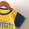 thumbnail image 6 of Splozh New Born Clothes Baby Girl 3 6 9 12 18 Months Summer Clothes for Newborn Cotton Short Sleeved Thin Romper Baby Bodysuit,Yellow,9-12 Months, 6 of 7