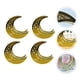 thumbnail image 5 of 4 colgantes huecos creativos colgantes de luna galvanizados para regalo (dorado), 5 of 5