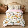 thumbnail image 3 of Erosebridal Pumpkin Garden Queen Bedding 7pcs,Fall Harvest Bedding Comforter Set Queen,Multi,Reversible, 3 of 6