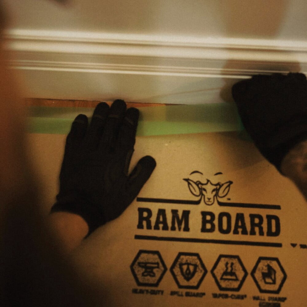 Ram Board 2 In. W x 164 Ft. L 90-Day Clean Release Edge Floor Protection Tape