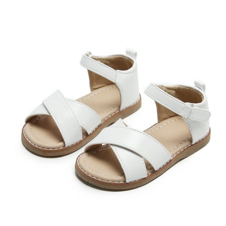 

Toddler Girl s Casual Open Toe Princess Flat Summer Sandals (6-12M)