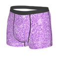 thumbnail image 2 of Bingfone Lilac Glittering Men'S Underwear - Casual Stretch Boxer Briefs-Small, 2 of 9