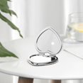 thumbnail image 5 of Salouo Four Cats Watching Rain Print Travel Makeup Mirror,Pocket Mirror Portable Hand Mirror 2 x 1x Magnification Folding Makeup Mirror for Handbag and Purses-Heart Shape, 5 of 9