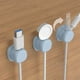 thumbnail image 4 of Clips Organizadores de Cables | Sujetacables Autoadhesivos | Material: Pvc y Silicona | Paquete de 3, 4 of 5