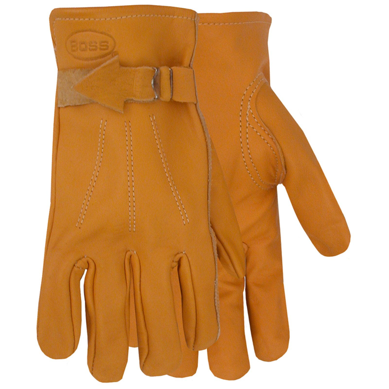 grain leather gloves