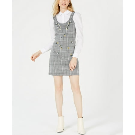 PROJECT 28 NYC - Embroidered Plaid Dress - Regular -