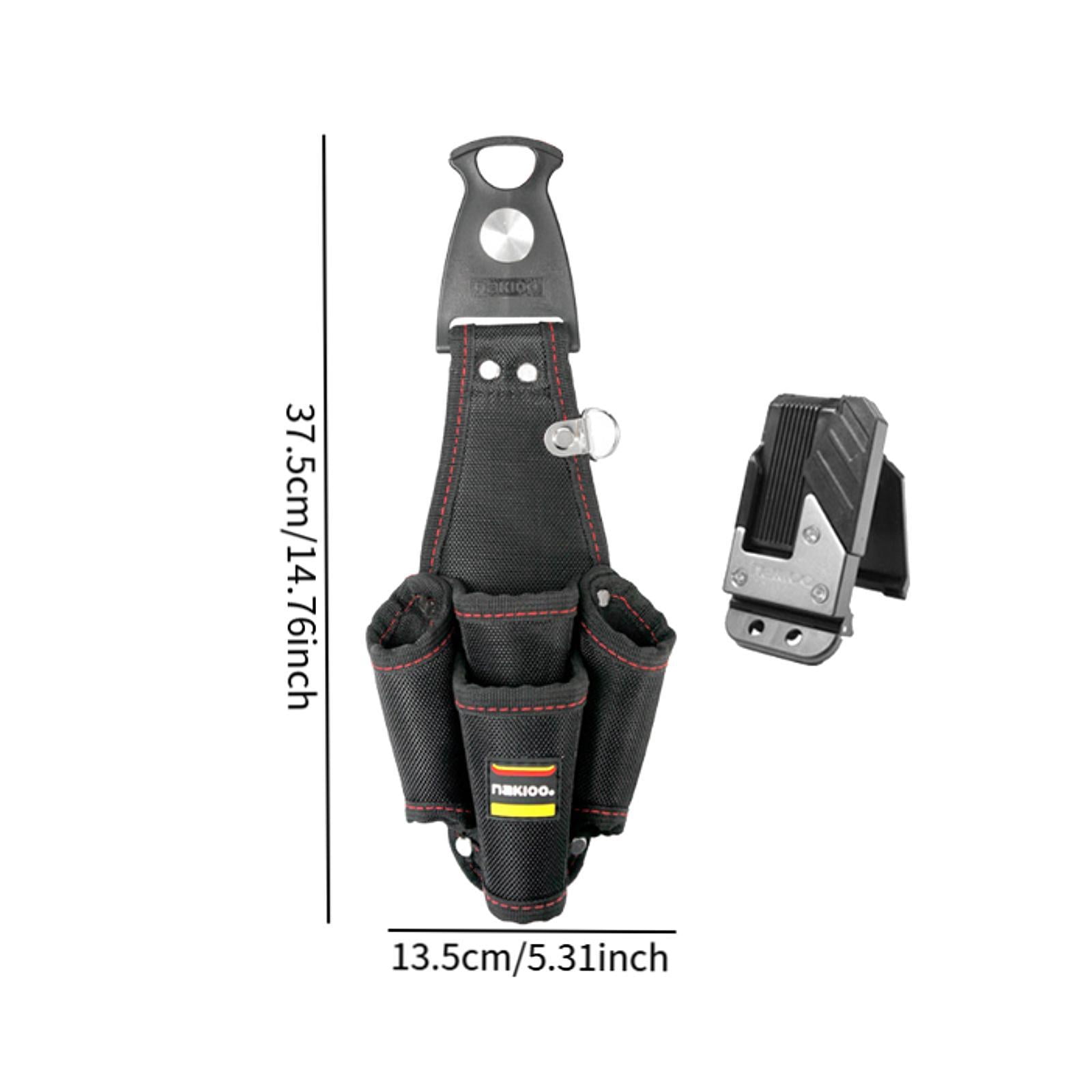 figatia Heavy Tool Bag with Electrician Bag Oxford Bag Rotary Side Belt Track for Employees of The Construction of The Roofer of The Roofer of