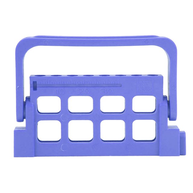 Dispensador de endodoncia dental, soporte para taladro de lima dental autoclavable de 8 orificios Soporte para taladro de lima dental endodóntico Creado magistralmente