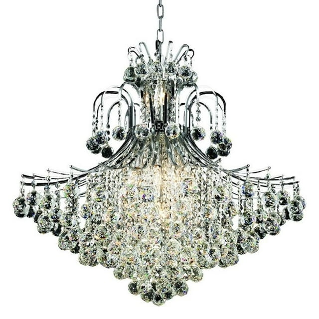 Elegant Lighting Toureg 31" 15 Light Spectra Crystal Chandelier