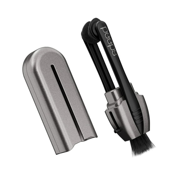 Limpiador de gafas CarbonKlean Peeps para gafas plateado
