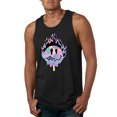 thumbnail image 2 of Wild Bobby Trippy Happy Face Men Tank Top, 2 of 6
