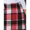 thumbnail image 4 of Cupshe Women's Skirt Plaid Zipper High-Rise Bodycon Silhouette Mini Length Skirt, 4 of 5