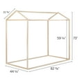 thumbnail image 4 of Maison lit en bois Simple, fini Bois naturel, collection Sweedi de Meubles South Shore, 4 of 7