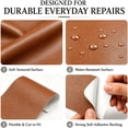 thumbnail image 4 of Leather Repair Patch for Couch,Large Vinyl Repair Kits for Furniture,Self-adhesive,Quick Repair,Waterproof Strong Adhesion PU Leather Tape for Furniture,Couch,Sofa,Car Seats,Quick Repair,Cut to Size, 4 of 5