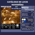 thumbnail image 2 of Serie de luces navideñas DOSYU DY-ICE700L-UL 35 Metros 700 LEDs, 2 of 7
