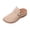 Khaki, variant on Orthopedic Clogs Slippers for Women Arch Support Closed Toe No Slip Comfortable Casual Summer Beach Mules Shoes