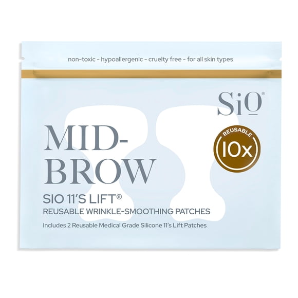 Parche antiarrugas SiO Beauty reutilizable para cejas en la mitad de la frente