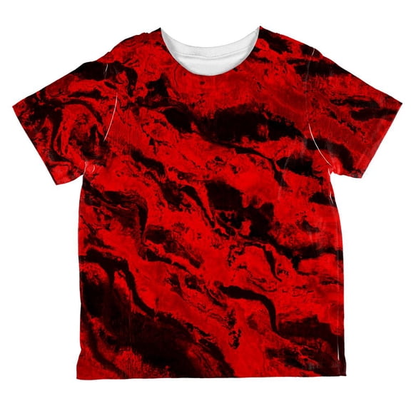 Halloween Gore Rivers of Blood All Over Toddler T Shirt Multi 2T