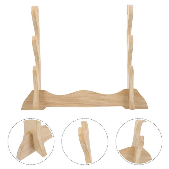 WORGEOUS Sword Holder Wood 3-Layer Design 1Set