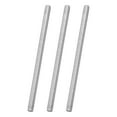 thumbnail image 1 of Uxcell 3Pack M8x140mm 316 Stainless Steel Fully All Threaded Rod Studs, 1.25mm Pitch, 1 of 6