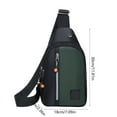 thumbnail image 3 of Men's Sling Bag, Lightweight Waterproof Crossbody Bag with Zipper Pockets, Stylish Adjustable Shoulder Strap for Outdoor and Daily Use, 3 of 6