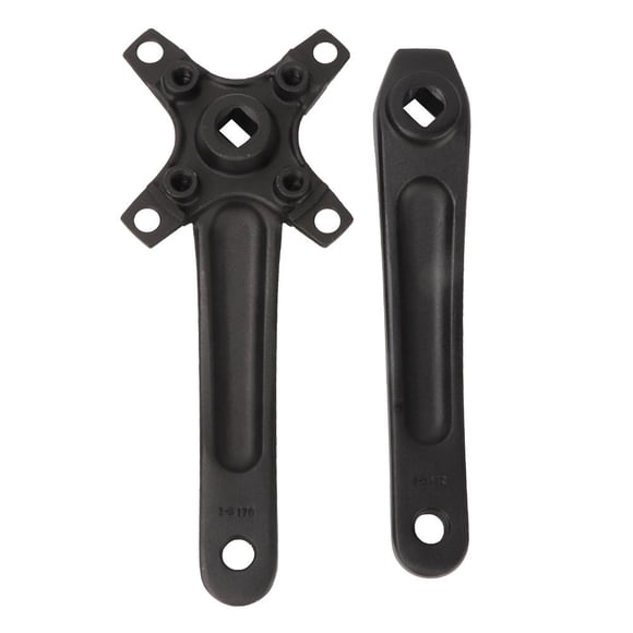 Ymiko Bike Crank, Aluminium Alloy Crank, For Bike Bicycle