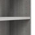 thumbnail image 6 of Universal Tall 5 Shelf Bookcase Set in Platinum Gray - Engineered Wood, 6 of 9