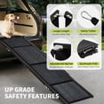 thumbnail image 3 of Garvee Foldable Dog Ramp for Cars & Trucks, Quad-Fold Non-Slip Pet Ramp for Large Dogs & Seniors, Safe Easy Access, 3 of 7